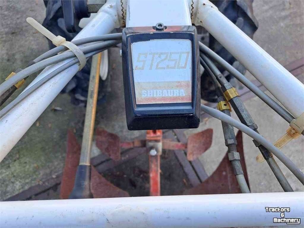 Sonstige Gartentechnik & Kommunaltechnik tip Shibaura ST 250 tweewielige traktor - ploeg, Gebrauchtmaschine in Zevenaar (Poză 4)