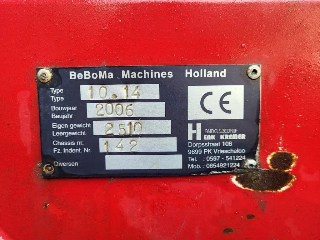 Sonstige Gartentechnik & Kommunaltechnik typu Sonstige BeBoMa Haakarm 14 ton, Gebrauchtmaschine v Lunteren (Obrázok 7)