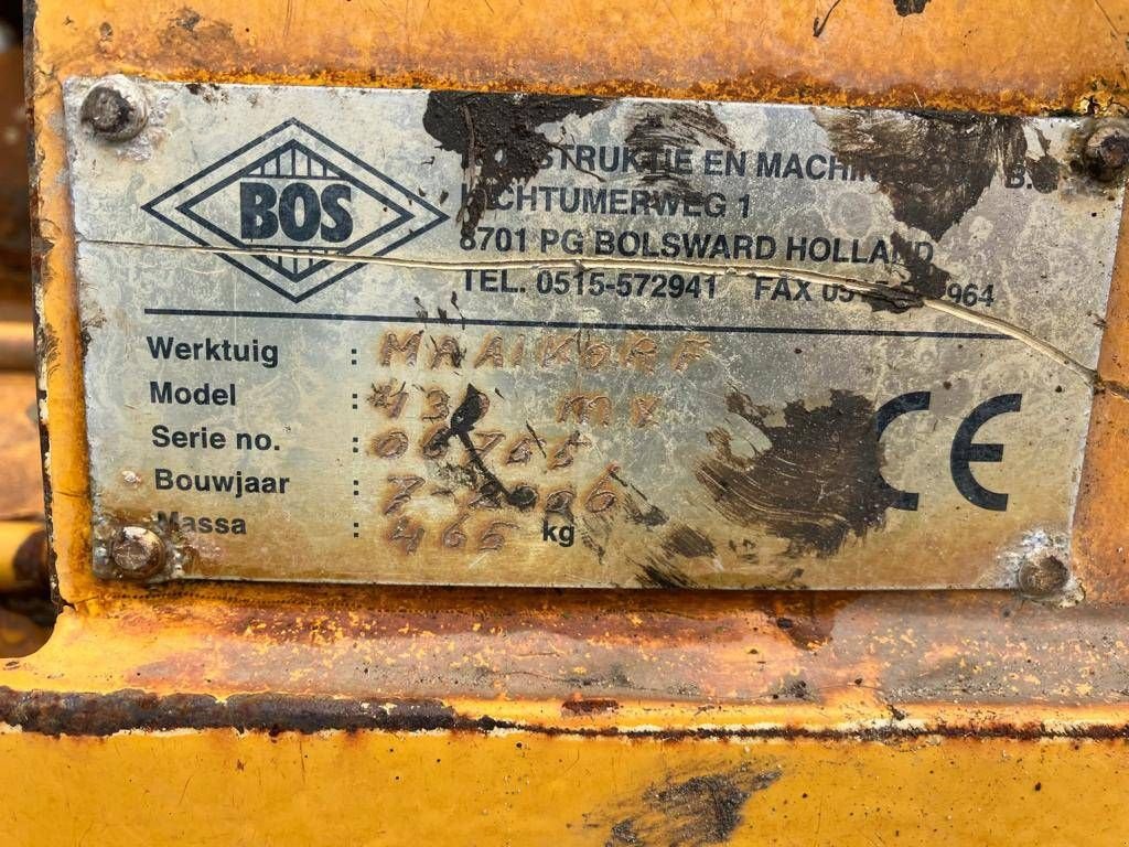 Sonstige Gartentechnik & Kommunaltechnik tip Sonstige Bos MX 430, Gebrauchtmaschine in Easterein (Poză 5)