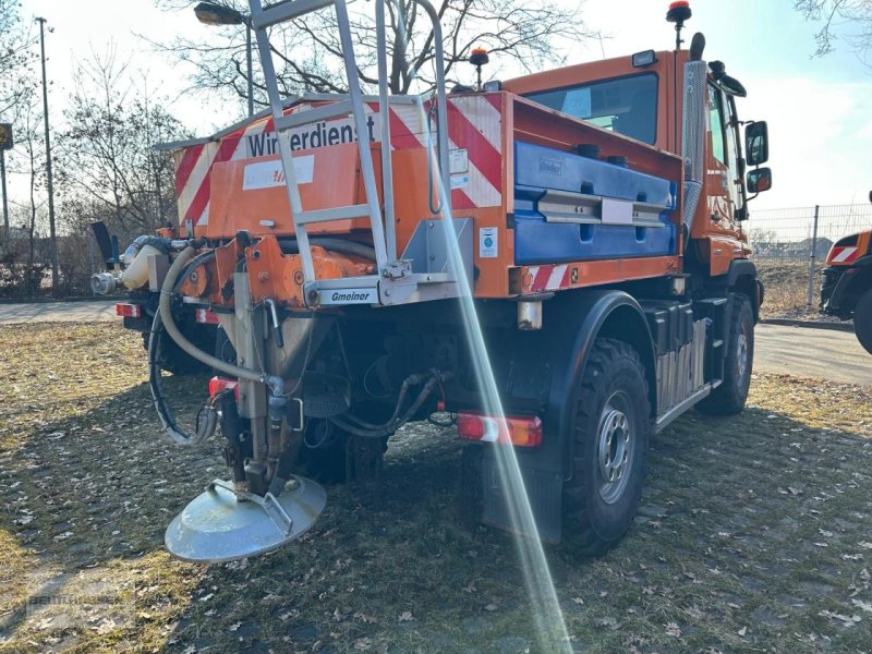 Sonstige Gartentechnik & Kommunaltechnik of the type Sonstige Bucher Gmeiner Streuautomat Streuer Yeti 1800 W FS, Gebrauchtmaschine in Hengersberg (Picture 1)