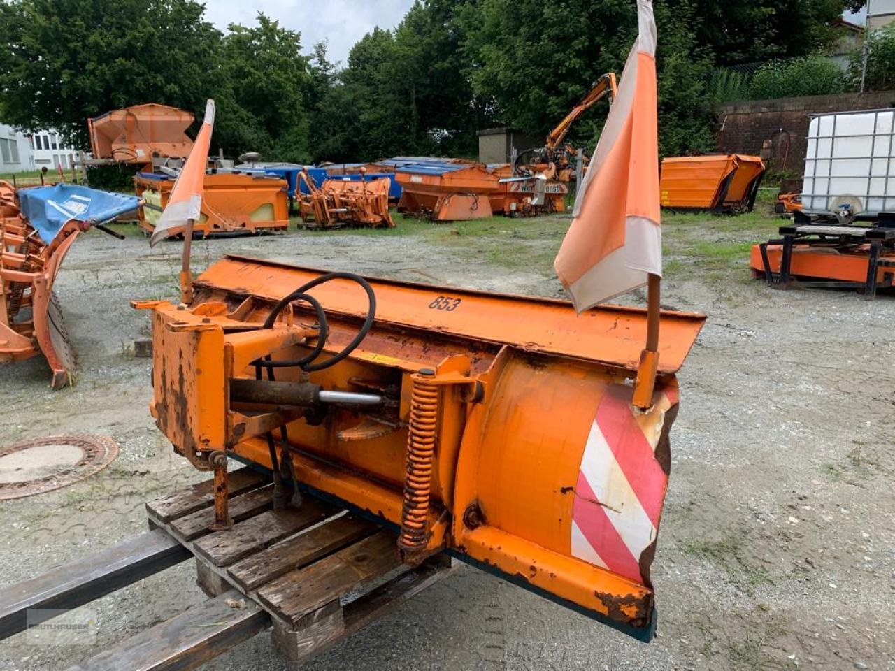 Sonstige Gartentechnik & Kommunaltechnik van het type Sonstige Fiedler Schneepflug FRS 2000, Gebrauchtmaschine in Hagelstadt (Foto 4)