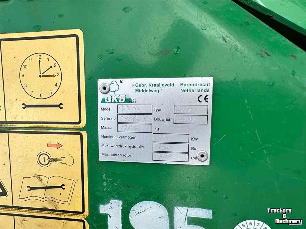 Sonstige Gartentechnik & Kommunaltechnik tip Sonstige GKB FTM240 Combinator freesmaaier - verticuteer, Gebrauchtmaschine in Zevenaar (Poză 7)