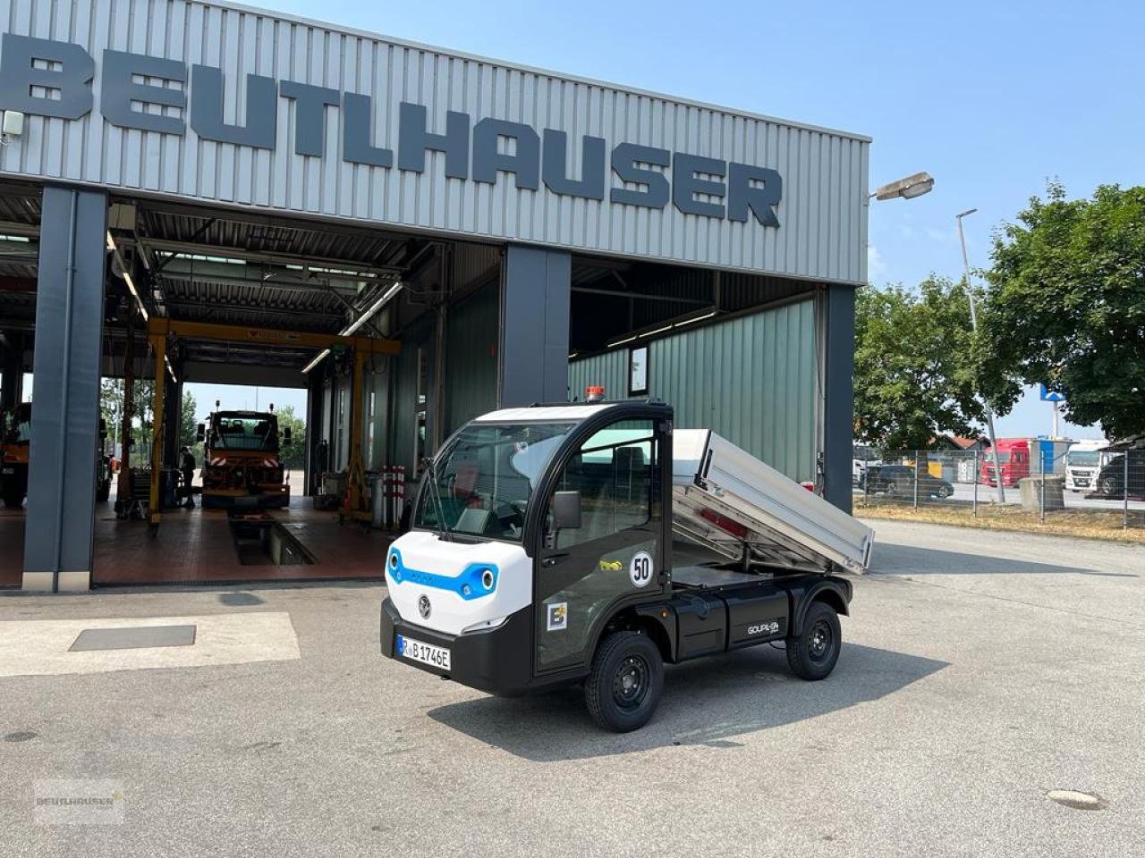 Sonstige Gartentechnik & Kommunaltechnik typu Sonstige Goupil G 4 Elektrofahrzeug Transporter zur Miete, Gebrauchtmaschine v Hagelstadt (Obrázek 1)