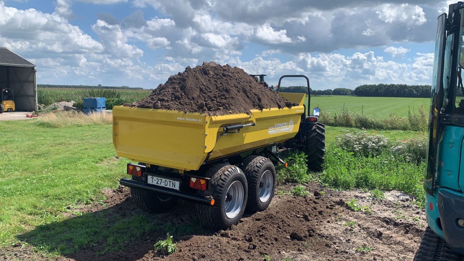 Sonstige Gartentechnik & Kommunaltechnik Türe ait Sonstige kenco dumper/kipper, Neumaschine içinde Hedel (resim 2)