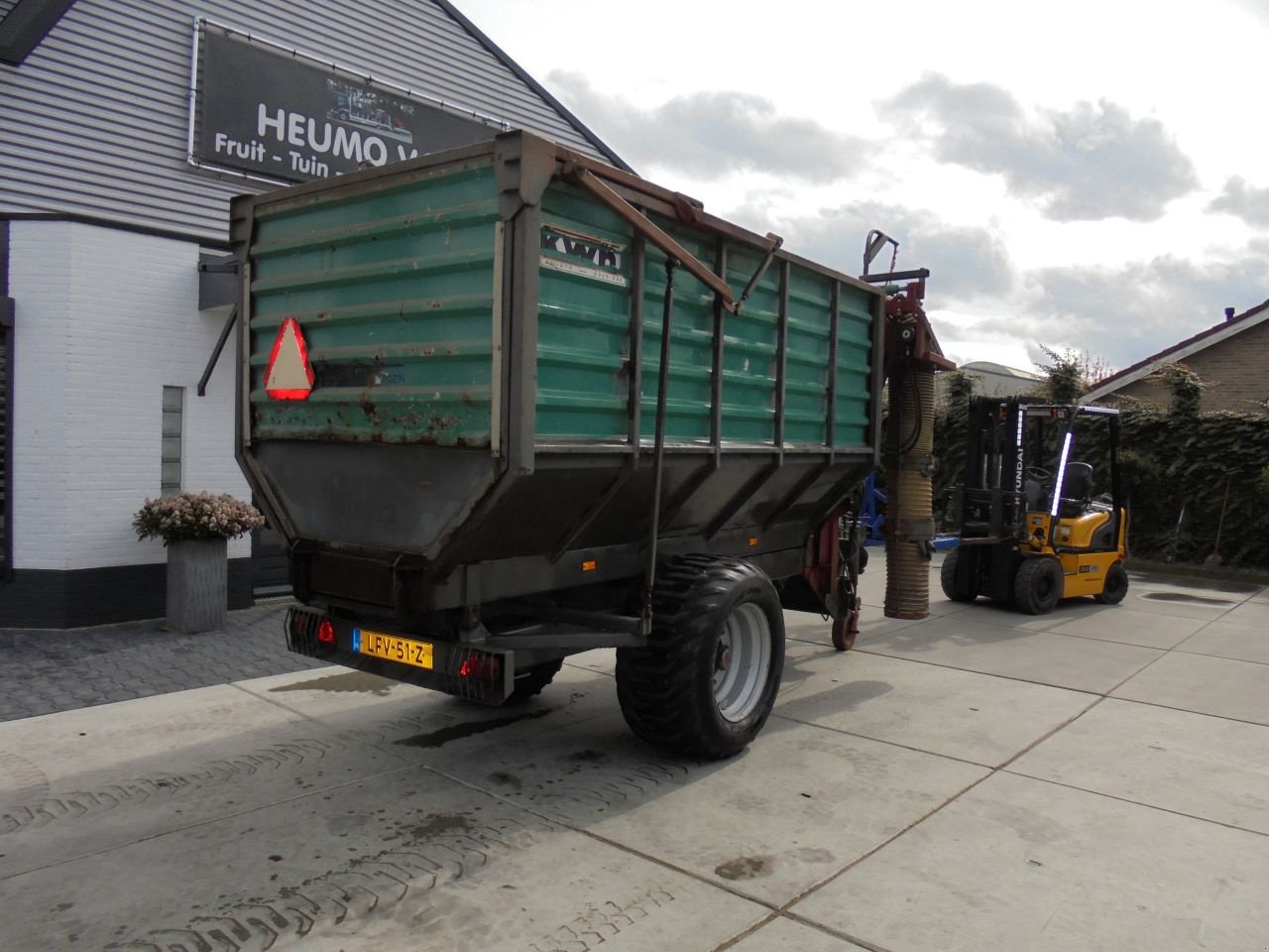 Sonstige Gartentechnik & Kommunaltechnik tipa Sonstige KWH bladzuigwagen, Gebrauchtmaschine u Hedel (Slika 3)