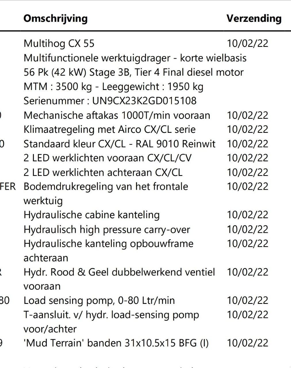 Sonstige Gartentechnik & Kommunaltechnik typu Sonstige multihog multihog CX55, Gebrauchtmaschine v Hedel (Obrázok 2)