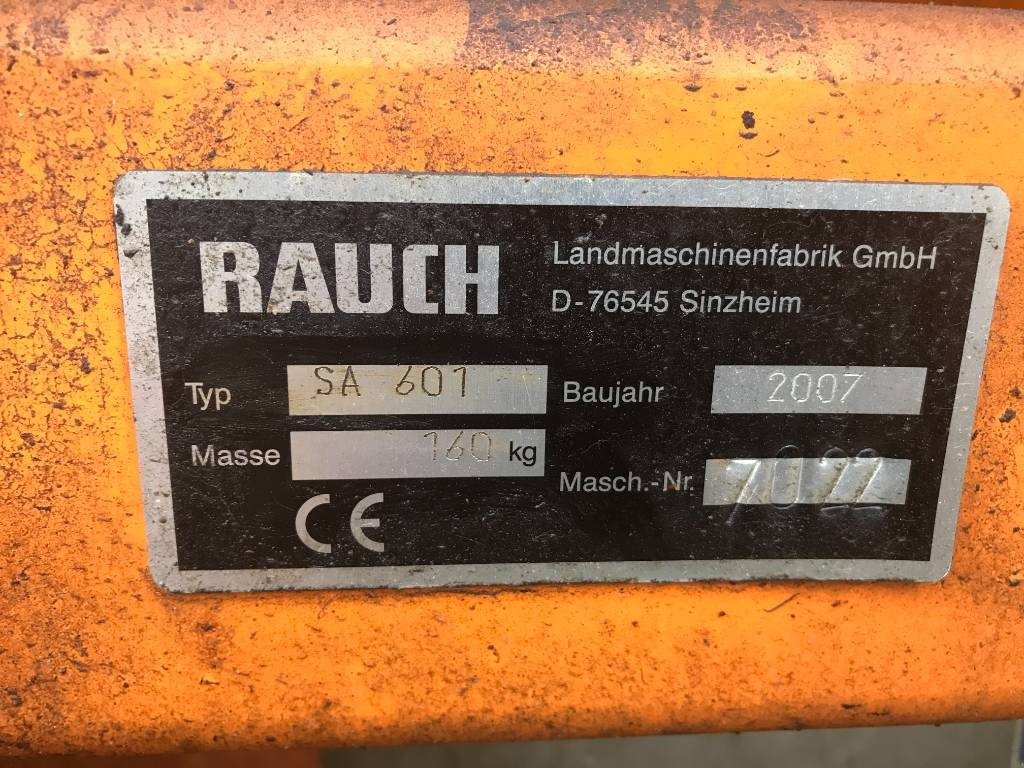 Sonstige Gartentechnik & Kommunaltechnik of the type Sonstige Rauch SA 601, Gebrauchtmaschine in Kolding (Picture 5)