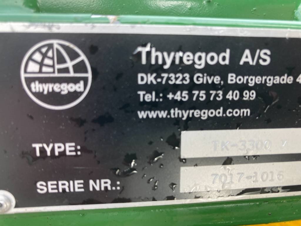 Sonstige Gartentechnik & Kommunaltechnik типа Sonstige Thyregod TK-3300 PTO, Gebrauchtmaschine в Brønderslev (Фотография 7)