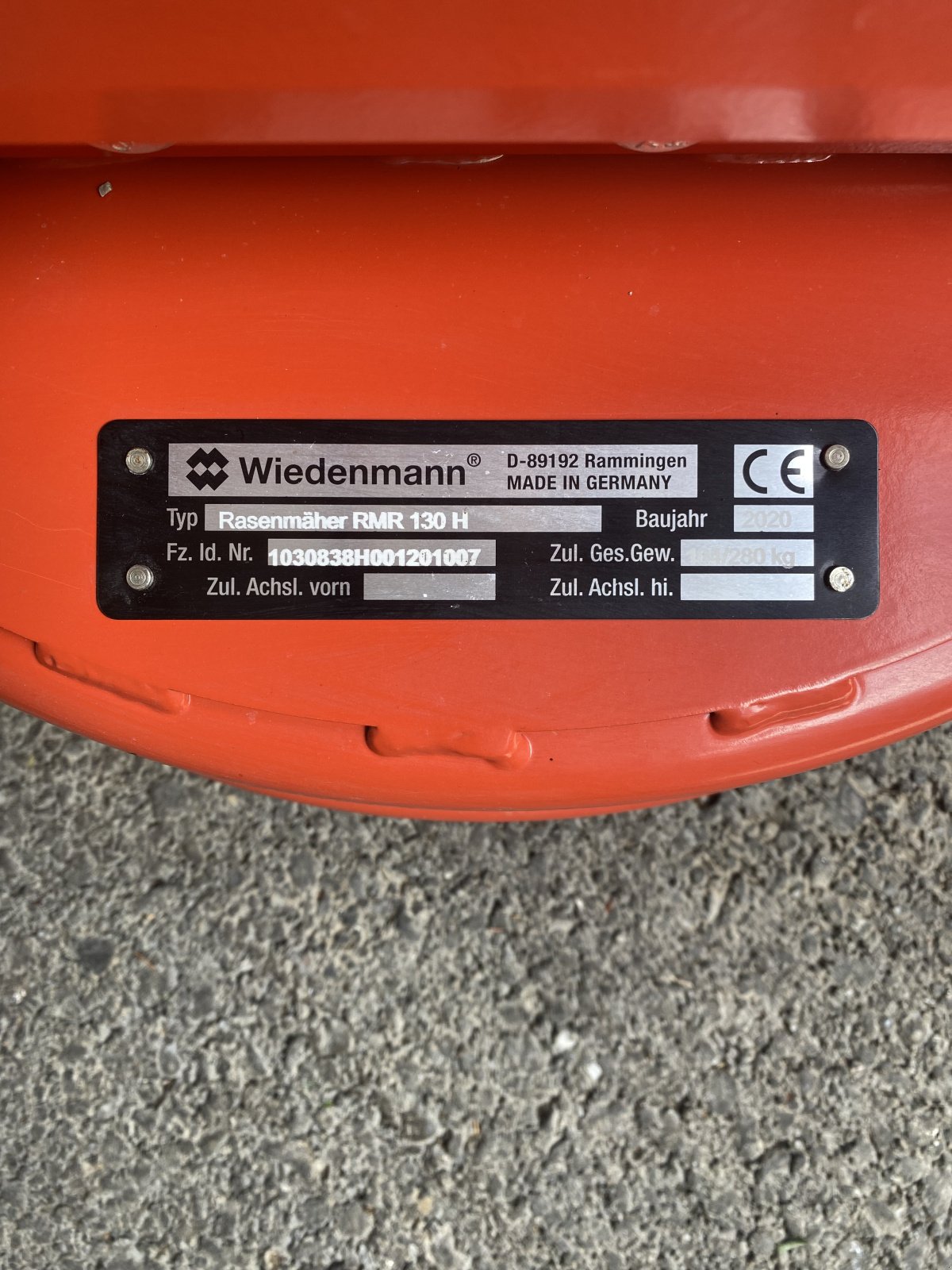 Sonstige Gartentechnik & Kommunaltechnik του τύπου Wiedenmann RMR 130 H, Gebrauchtmaschine σε Groß Schweinbarth (Φωτογραφία 2)