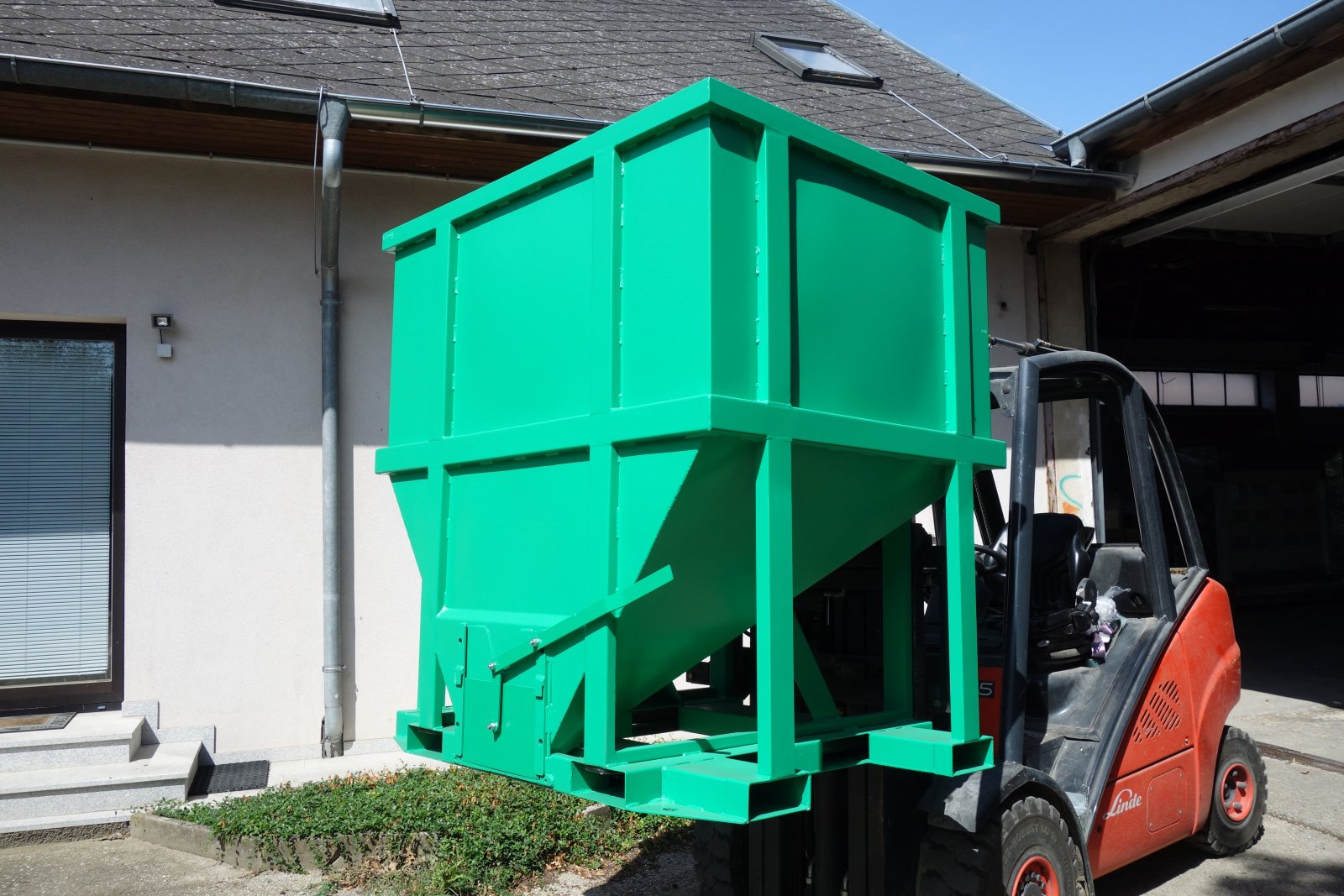 Sonstige Getreidelagertechnik des Typs HDT Lager- und Trocknungscontainer, Neumaschine in Niederfellabrunn (Bild 2)