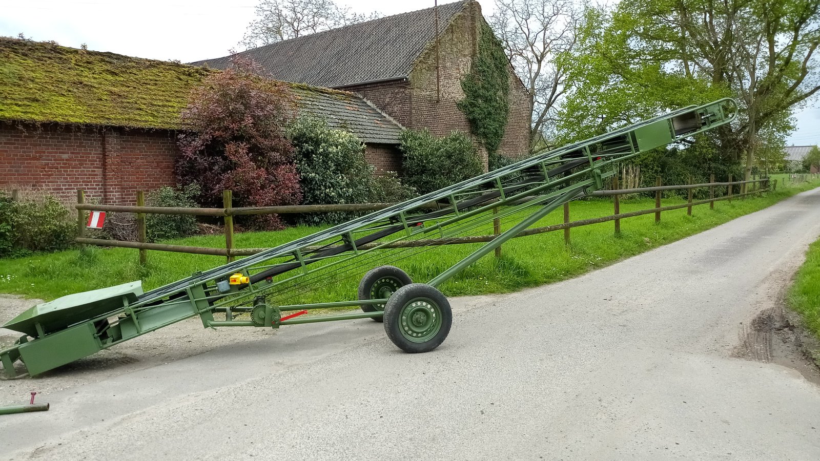 Sonstige Getreidelagertechnik от тип Heber Förderband Transportband, Gebrauchtmaschine в Krefeld (Снимка 1)