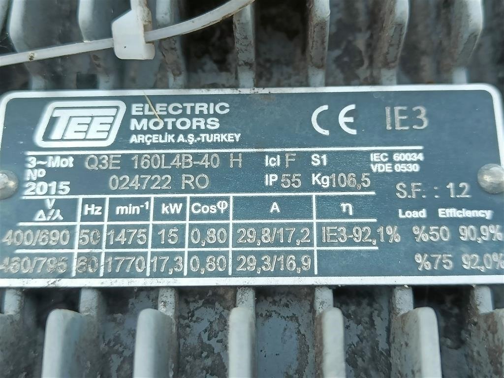 Sonstige Getreidelagertechnik типа Sonstige 10" 18 meter med kornkaster, Gebrauchtmaschine в Egtved (Фотография 8)