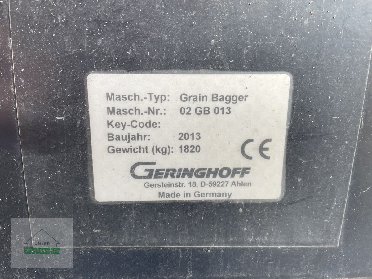 Sonstige Getreidelagertechnik Türe ait Sonstige Geringhoff Grain Bagger, Gebrauchtmaschine içinde Mattersburg (resim 8)