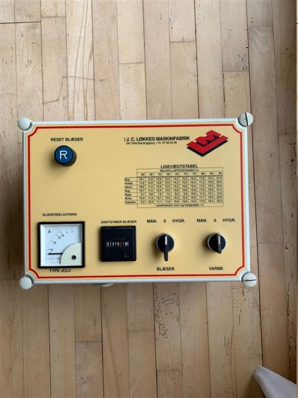Sonstige Getreidelagertechnik Türe ait Sonstige Hygrostatstyring varmestyring for 11 kW blæser, Gebrauchtmaschine içinde Egtved (resim 1)