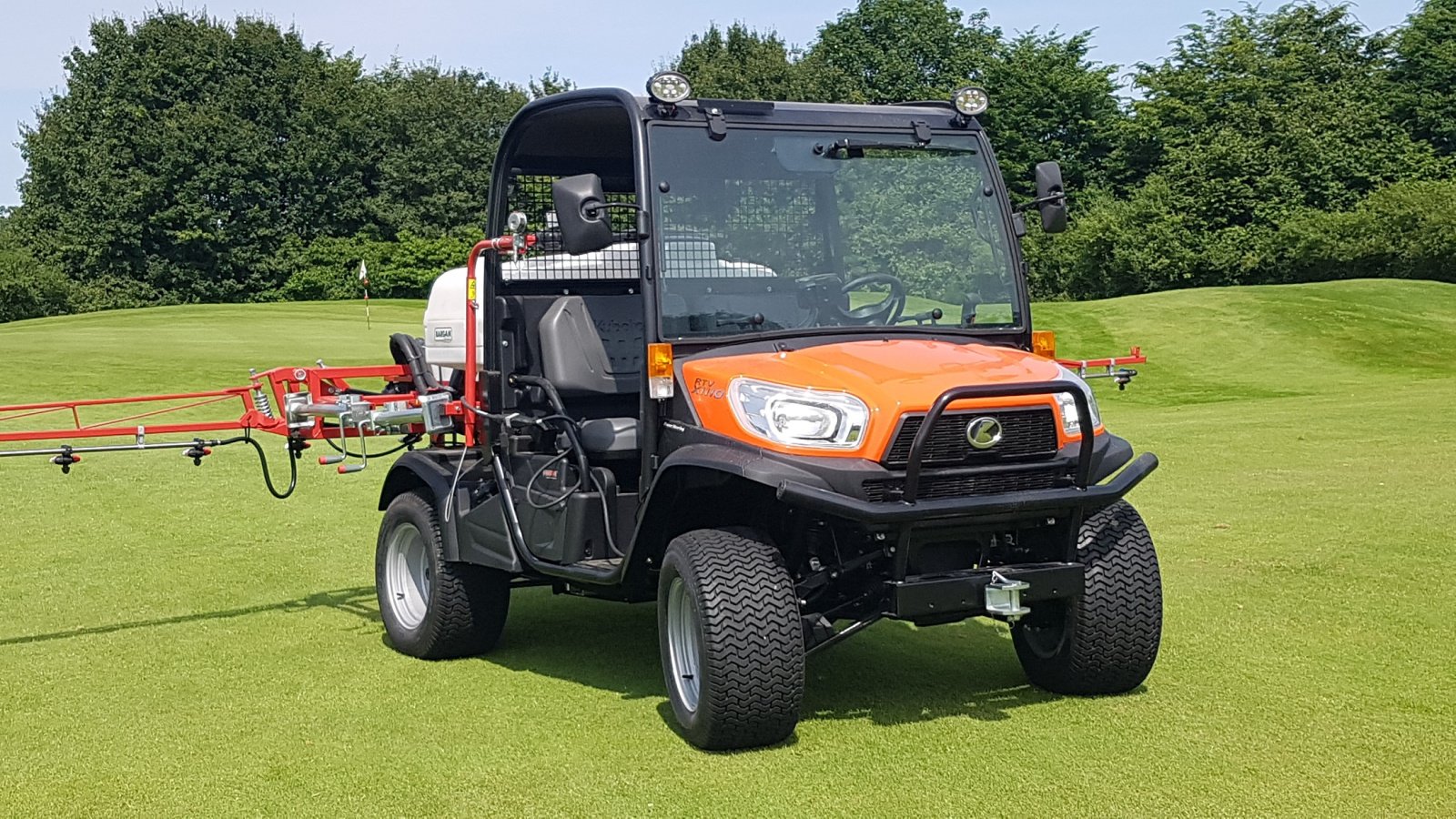 Sonstige Golftechnik a típus Kubota RTVX-1110 mit Aufbauspritze, Neumaschine ekkor: Olpe (Kép 2)