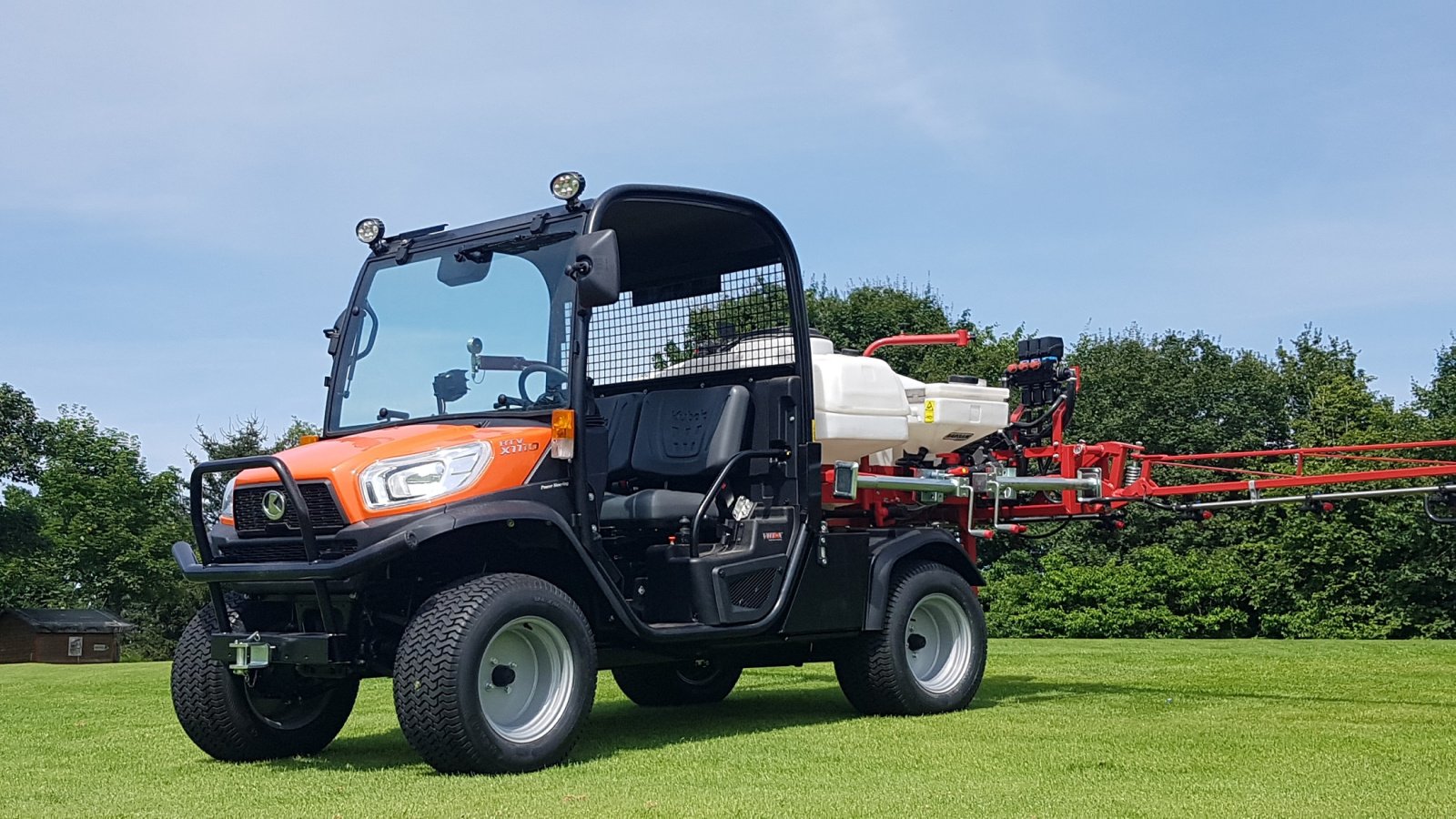 Sonstige Golftechnik typu Kubota RTVX-1110 mit Aufbauspritze, Neumaschine w Olpe (Zdjęcie 8)