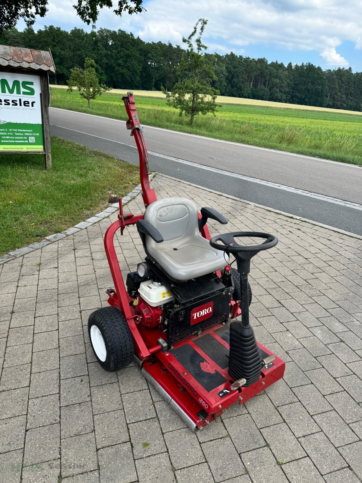 Sonstige Golftechnik Türe ait Toro GreensPro 1260, Gebrauchtmaschine içinde Weidenbach (resim 3)