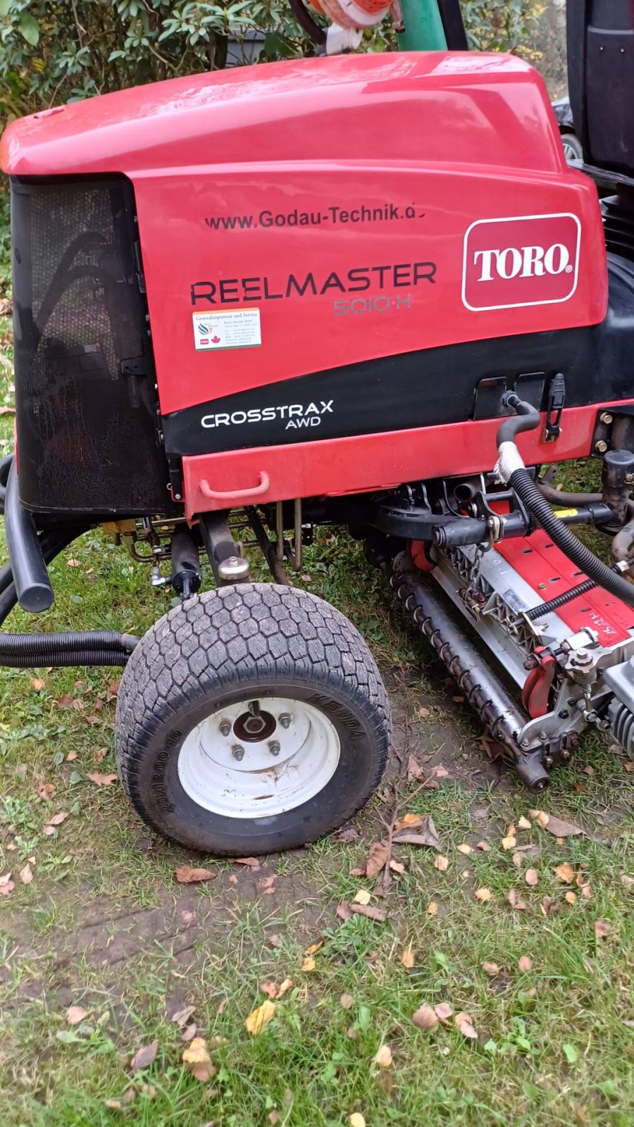 Sonstige Golftechnik Türe ait Toro RM 5010, Gebrauchtmaschine içinde Crivitz (resim 1)