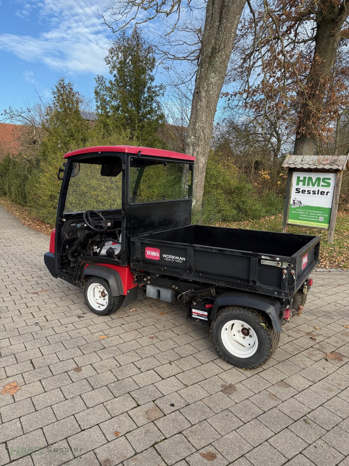 Sonstige Golftechnik a típus Toro Workman HDX-D, Gebrauchtmaschine ekkor: Weidenbach (Kép 2)