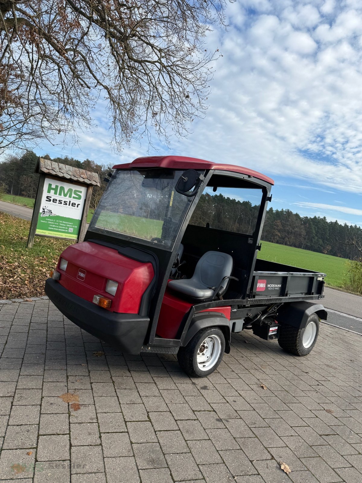 Sonstige Golftechnik a típus Toro Workman HDX-D, Gebrauchtmaschine ekkor: Weidenbach (Kép 5)