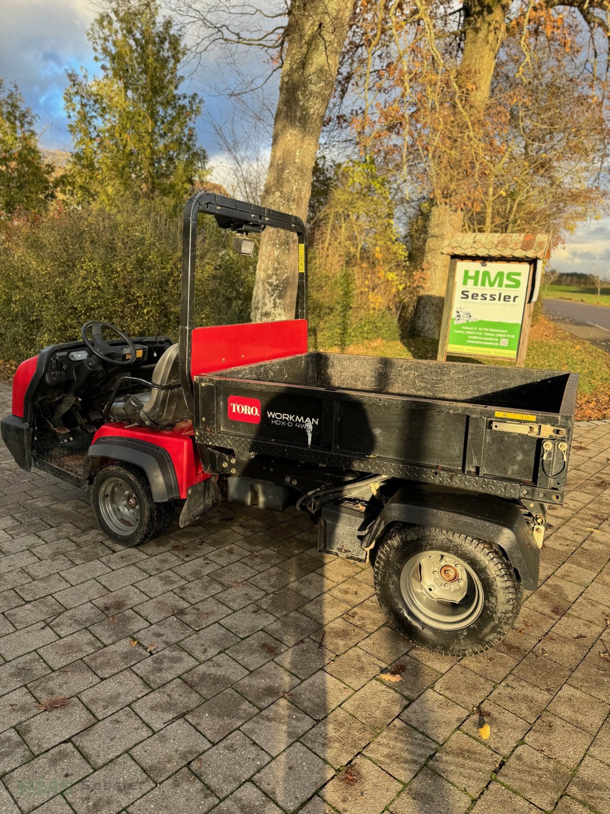 Sonstige Golftechnik typu Toro Workman HDX-D, Gebrauchtmaschine w Weidenbach (Zdjęcie 2)