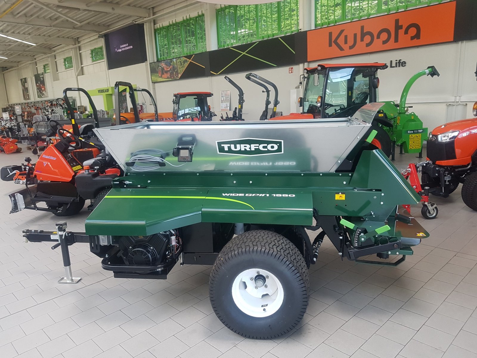 Sonstige Golftechnik Türe ait Turfco 1550 EC  Ausstellungsgerät, Neumaschine içinde Olpe (resim 2)