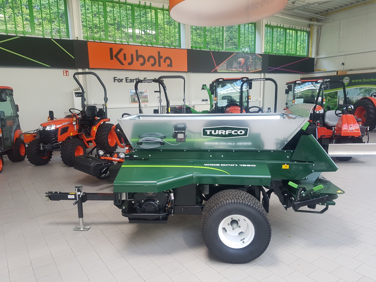 Sonstige Golftechnik Türe ait Turfco 1550 EC  Ausstellungsgerät, Neumaschine içinde Olpe (resim 4)