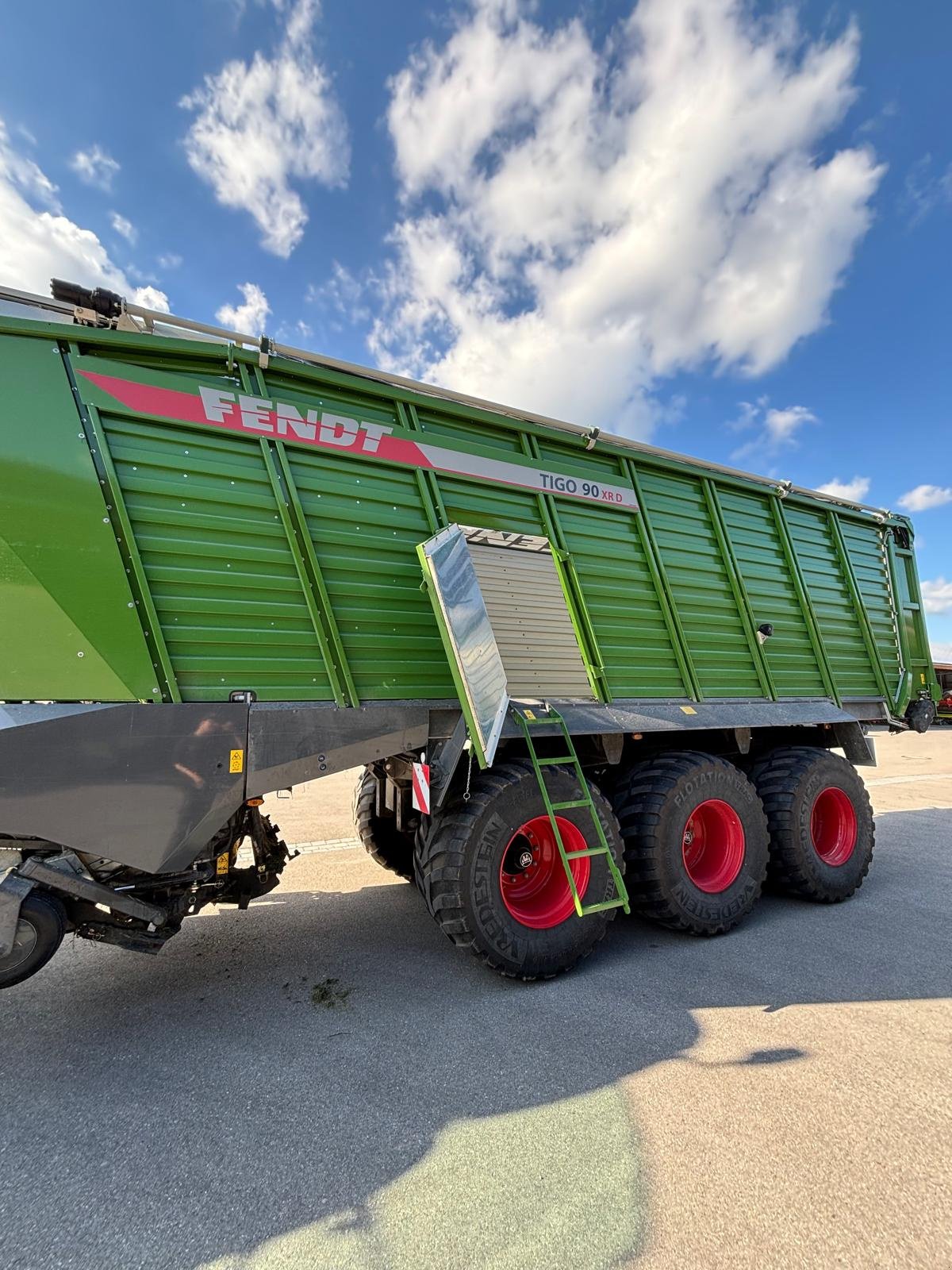 Sonstige Grünlandtechnik & Futtererntetechnik des Typs Fendt Tigo 90 XR D, Gebrauchtmaschine in Wiedergeltingen (Bild 3)