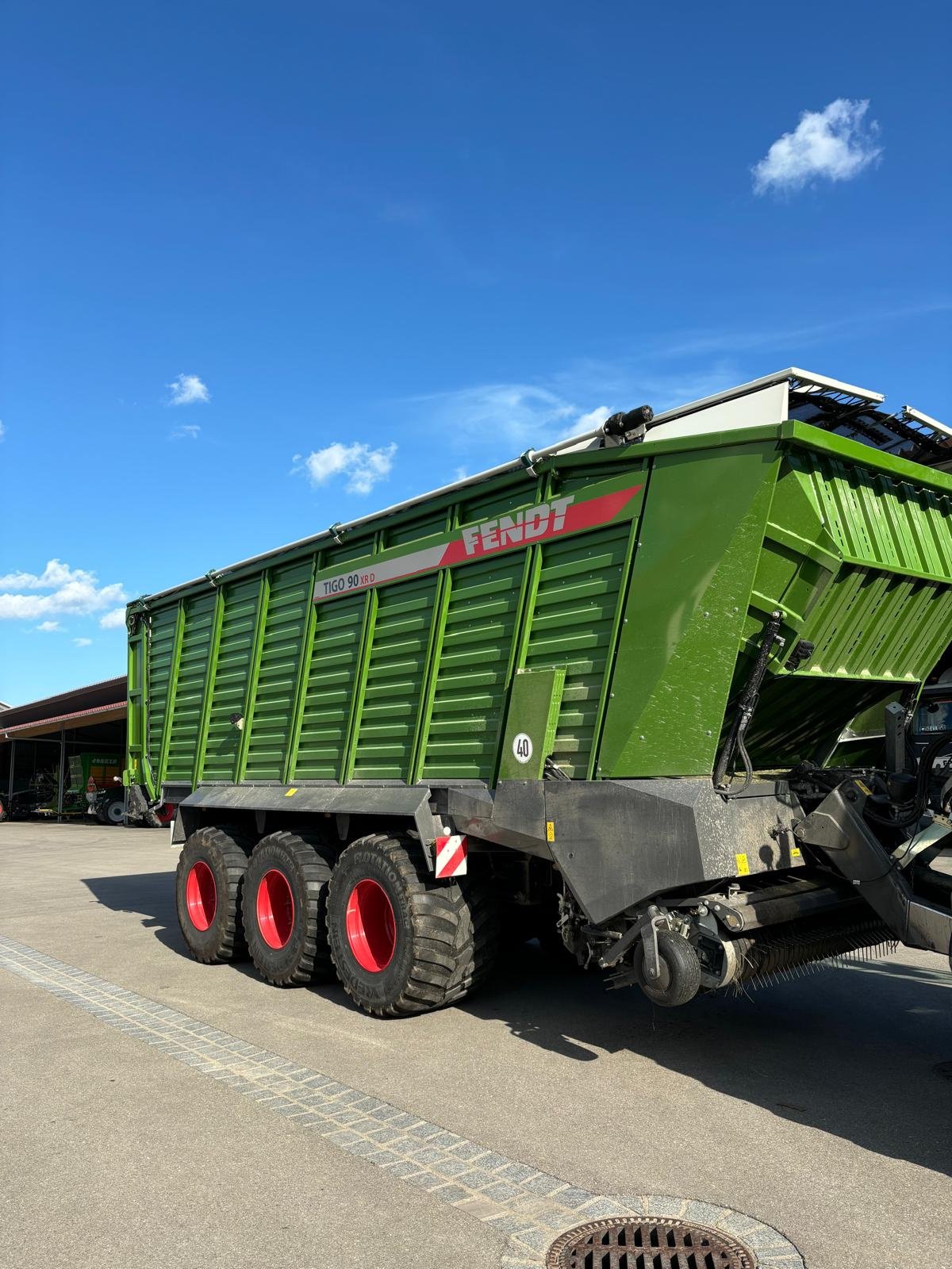 Sonstige Grünlandtechnik & Futtererntetechnik des Typs Fendt Tigo 90 XR D, Gebrauchtmaschine in Wiedergeltingen (Bild 4)