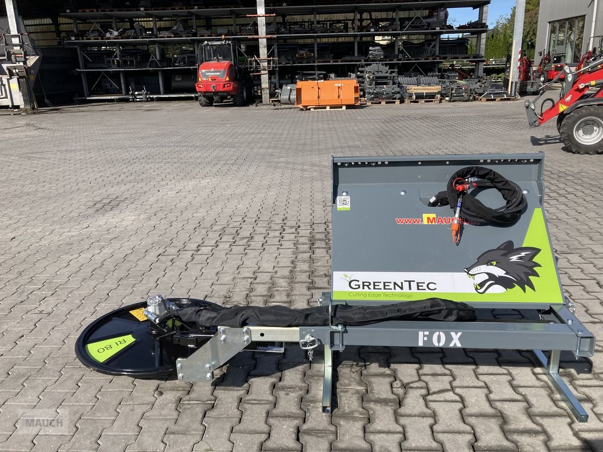 Sonstige Grünlandtechnik & Futtererntetechnik del tipo Greentec FOX mit Zaunmäher RI 80, Neumaschine In Burgkirchen (Immagine 1)