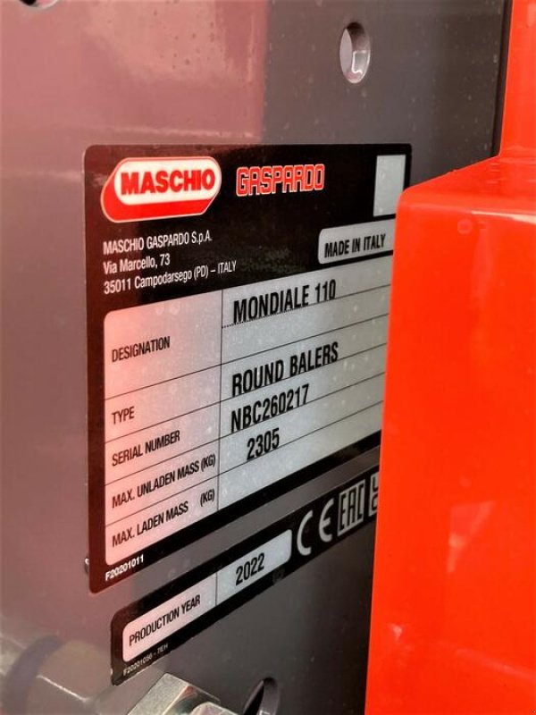 Sonstige Grünlandtechnik & Futtererntetechnik des Typs Maschio Mondiale Topcut 110, Gebrauchtmaschine in Sinzheim (Bild 11)