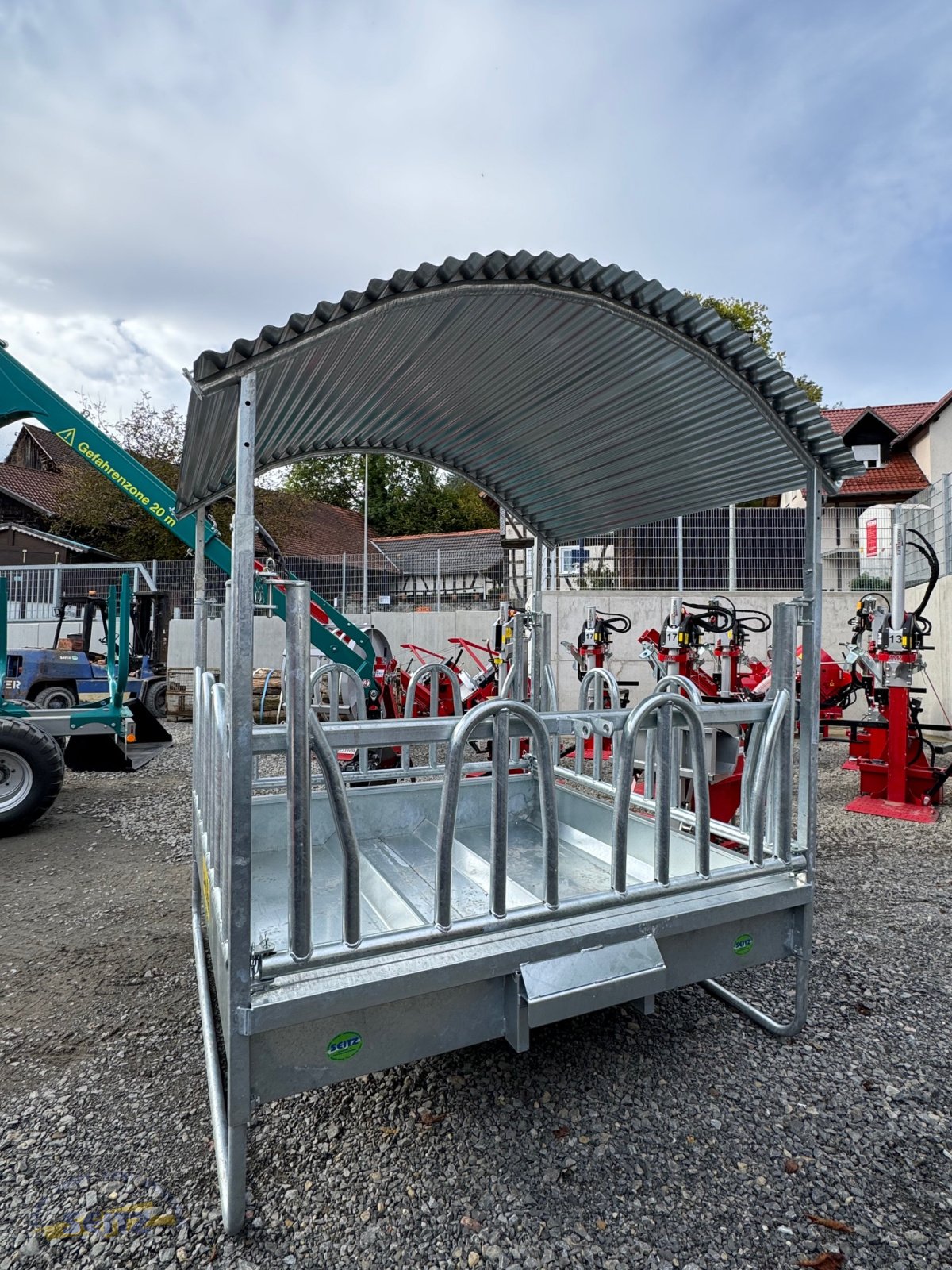 Sonstige Grünlandtechnik & Futtererntetechnik van het type Patura Profi-Viereckraufe, mit Palisadenfressgitter, Neumaschine in Lindenfels-Glattbach (Foto 3)