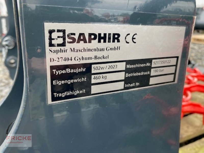 Sonstige Grünlandtechnik & Futtererntetechnik του τύπου Saphir Perfekt 502w, Neumaschine σε Bockel - Gyhum (Φωτογραφία 5)