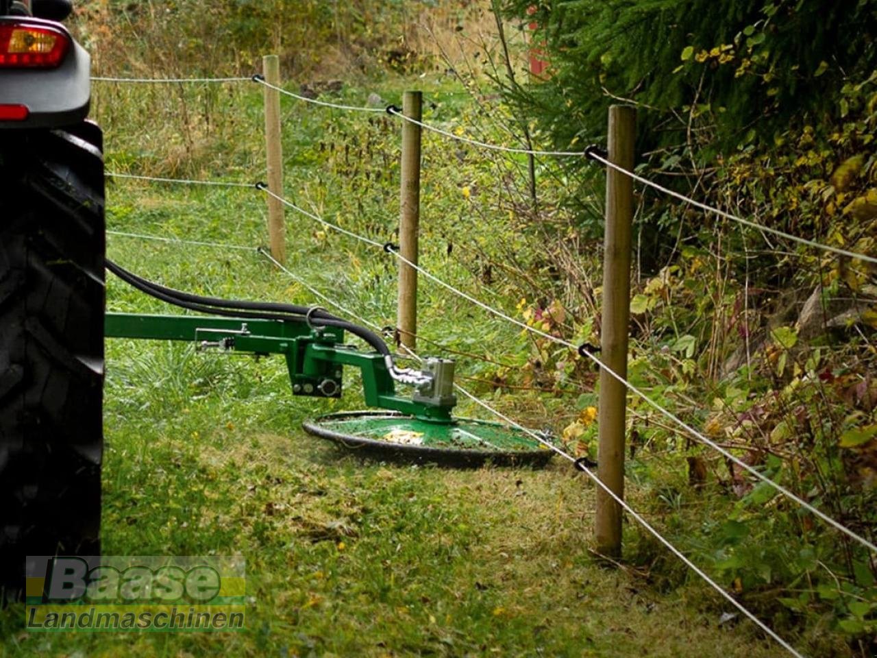 Sonstige Grünlandtechnik & Futtererntetechnik typu Sonstige Kellfri Zaunmäher für den Frontanbau 35-HKKFE, Neumaschine w Holthof (Zdjęcie 6)