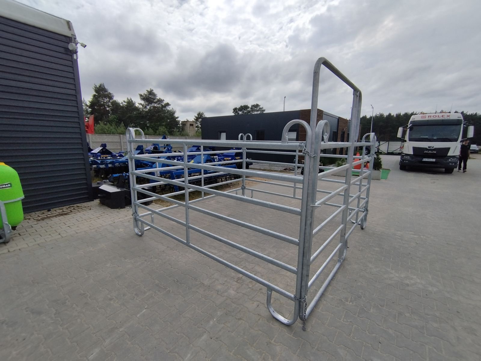 Sonstige Grünlandtechnik & Futtererntetechnik des Typs Sonstige Komplett 10x Stücken Weidepanel Zaunpanel Pferdepanel Zaunelement, Neumaschine in Neuhardenberg (Bild 2)