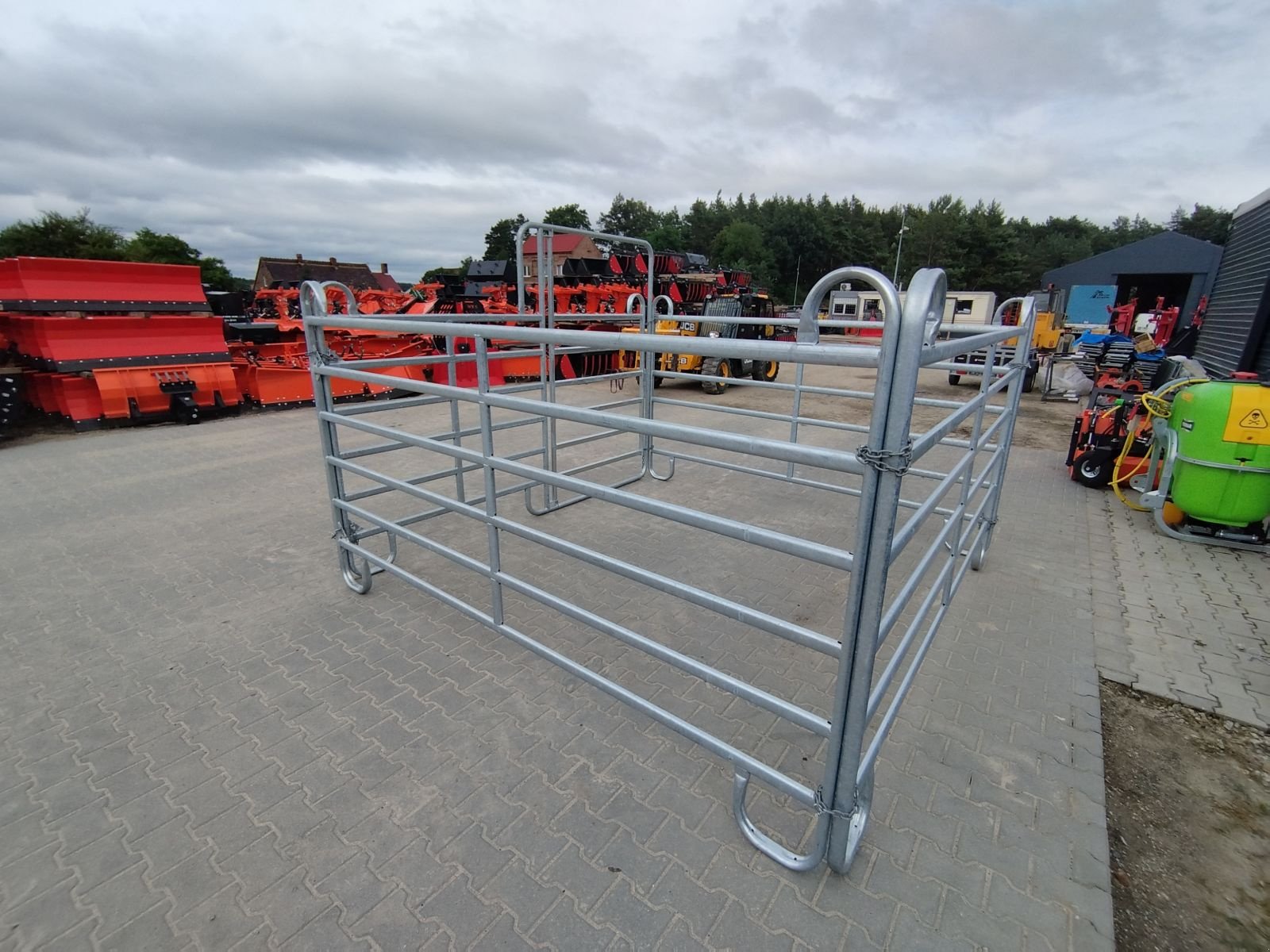 Sonstige Grünlandtechnik & Futtererntetechnik des Typs Sonstige Komplett 10x Stücken Weidepanel Zaunpanel Pferdepanel Zaunelement, Neumaschine in Neuhardenberg (Bild 7)