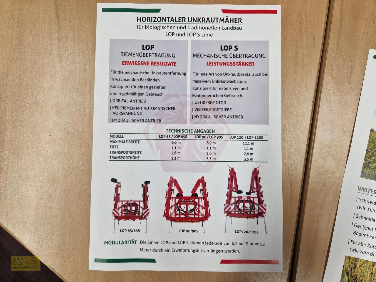 Sonstige Grünlandtechnik & Futtererntetechnik a típus Sonstige Meneguzzo LOP90-EN Unkrautmäher, Neumaschine ekkor: Groß-Gerau (Kép 4)