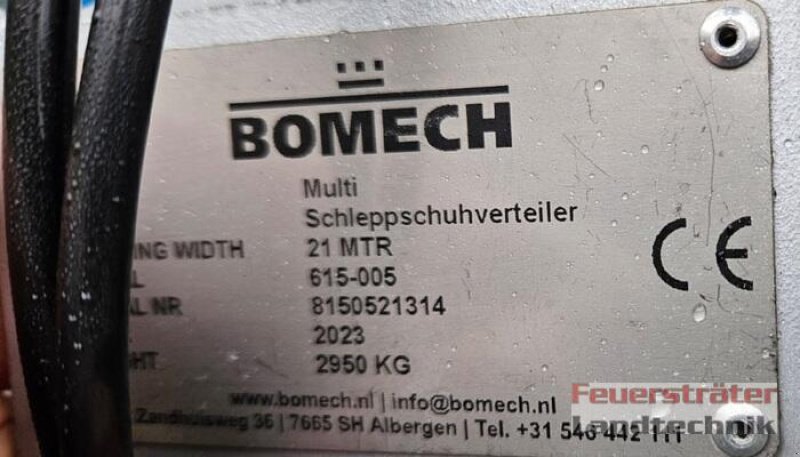 Sonstige Gülletechnik & Dungtechnik typu Bomech MULTI PROFI 21/15, Neumaschine v Beelen (Obrázek 11)