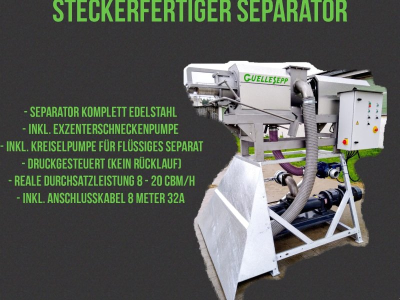 Sonstige Gülletechnik & Dungtechnik typu Gülleseparator Edelstahl Steckerfertig, Neumaschine w Huisheim (Zdjęcie 1)