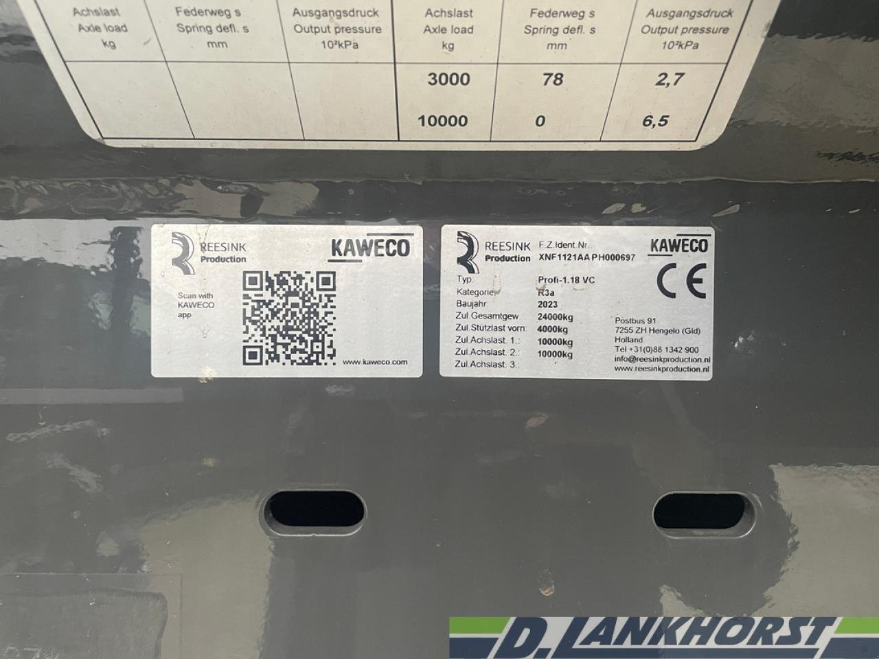 Sonstige Gülletechnik & Dungtechnik des Typs Kaweco Profi 1.18 VC --SONDERPREIS-, Neumaschine in Neuenhaus (Bild 7)