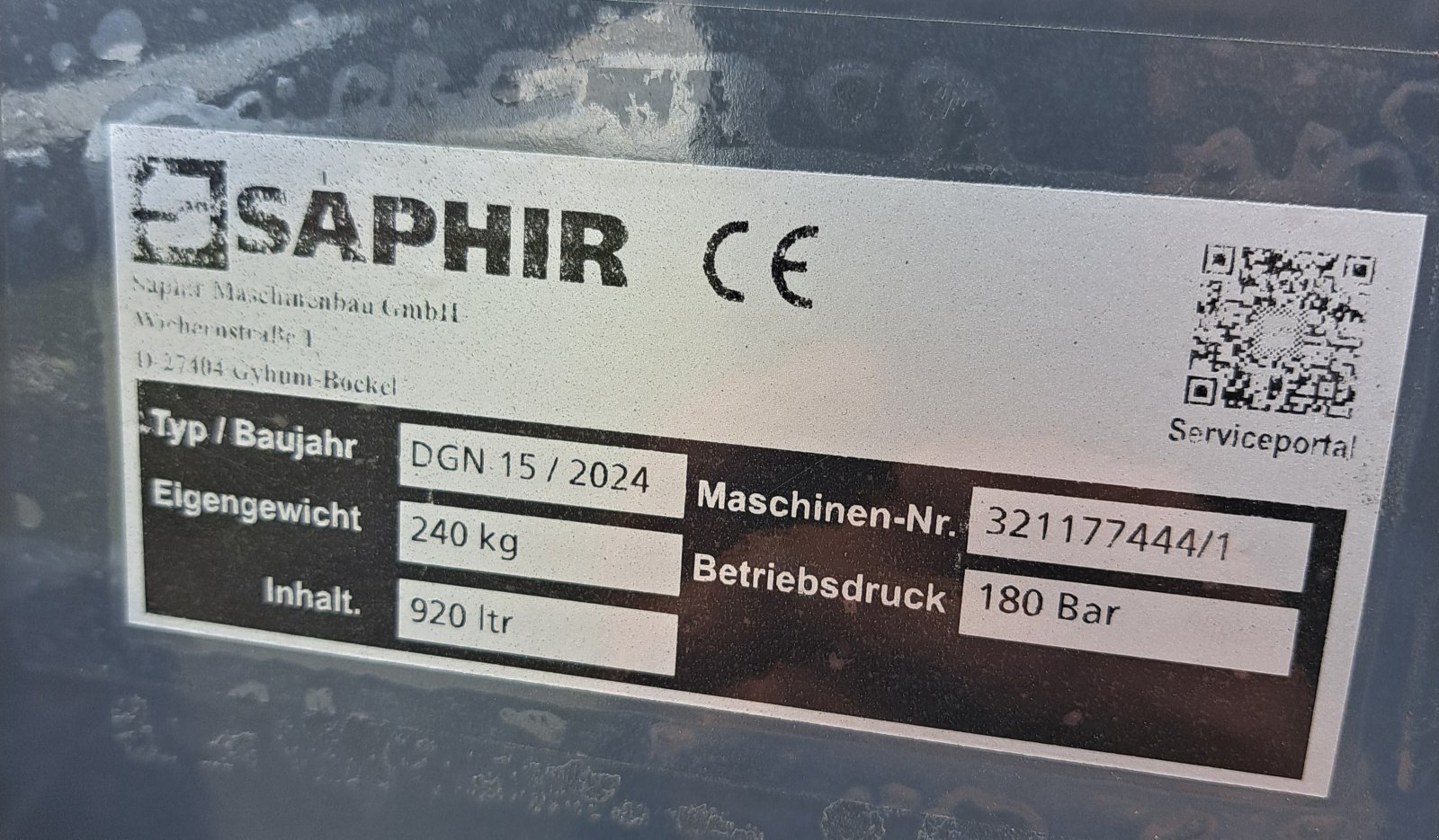 Sonstige Gülletechnik & Dungtechnik van het type Saphir DGN 15, Neumaschine in Wertach (Foto 4)