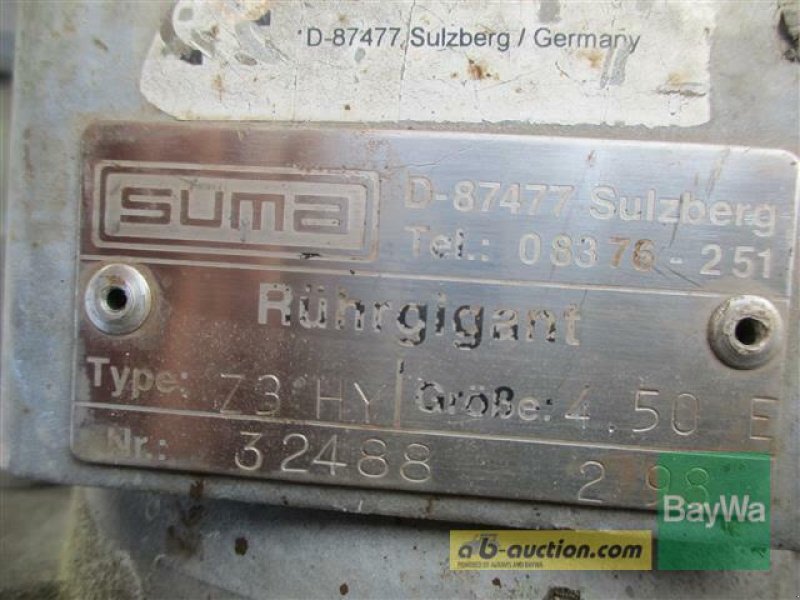 Sonstige Gülletechnik & Dungtechnik Türe ait Sonstige Suma 73 PY 4.50  #441, Gebrauchtmaschine içinde Schönau (resim 8)