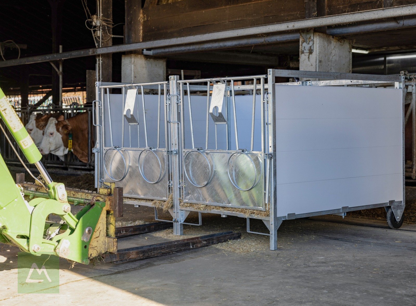 Sonstige Hoftechnik typu Kerbl Kerbl Doppelkälberbox (kostenlose Lieferung), Neumaschine v Weiz (Obrázok 7)