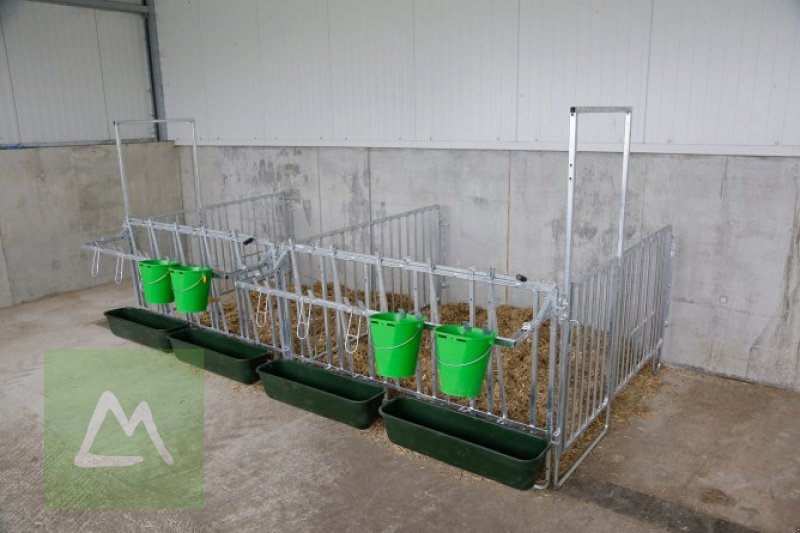 Sonstige Hoftechnik del tipo Kerbl Kerbl Doppelset Modulare Zaunaufstallung für 2 x 3er Kälbergruppe mit Wandbefestigung (kostenlose Lieferung), Neumaschine en Weiz (Imagen 2)