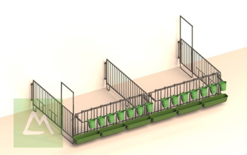 Sonstige Hoftechnik des Typs Kerbl Kerbl Doppelset Modulare Zaunaufstallung für 2 x 5er Kälbergruppe (kostenlose Lieferung), Neumaschine in Weiz (Bild 1)