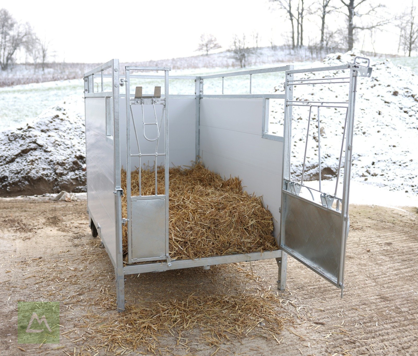 Sonstige Hoftechnik du type Kerbl Kerbl Kälberbox Premium mit schwenkbarem Boden (kostenlose Lieferung), Neumaschine en Weiz (Photo 4)