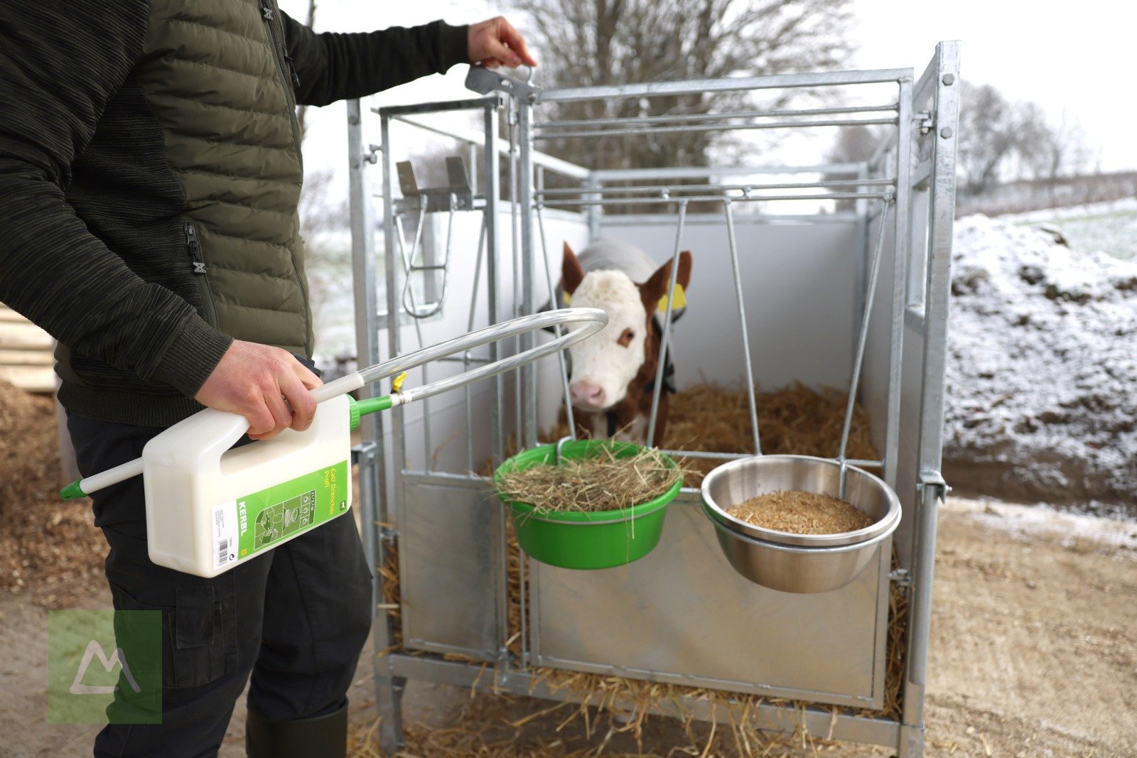 Sonstige Hoftechnik des Typs Kerbl Kerbl Kälberbox Premium mit schwenkbarem Boden (kostenlose Lieferung), Neumaschine in Weiz (Bild 8)