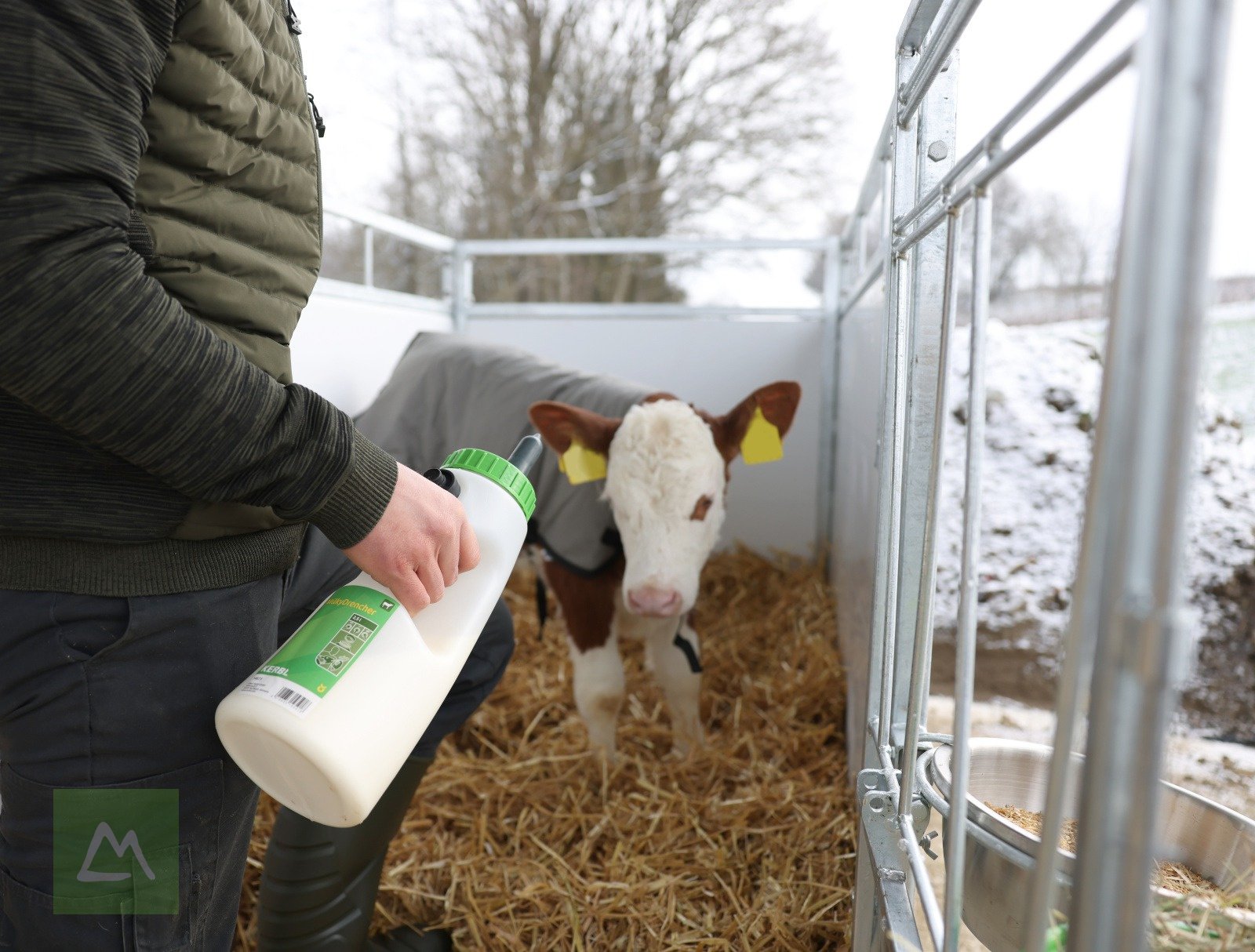 Sonstige Hoftechnik typu Kerbl Kerbl Kälberbox Premium mit schwenkbarem Boden (kostenlose Lieferung), Neumaschine v Weiz (Obrázok 10)