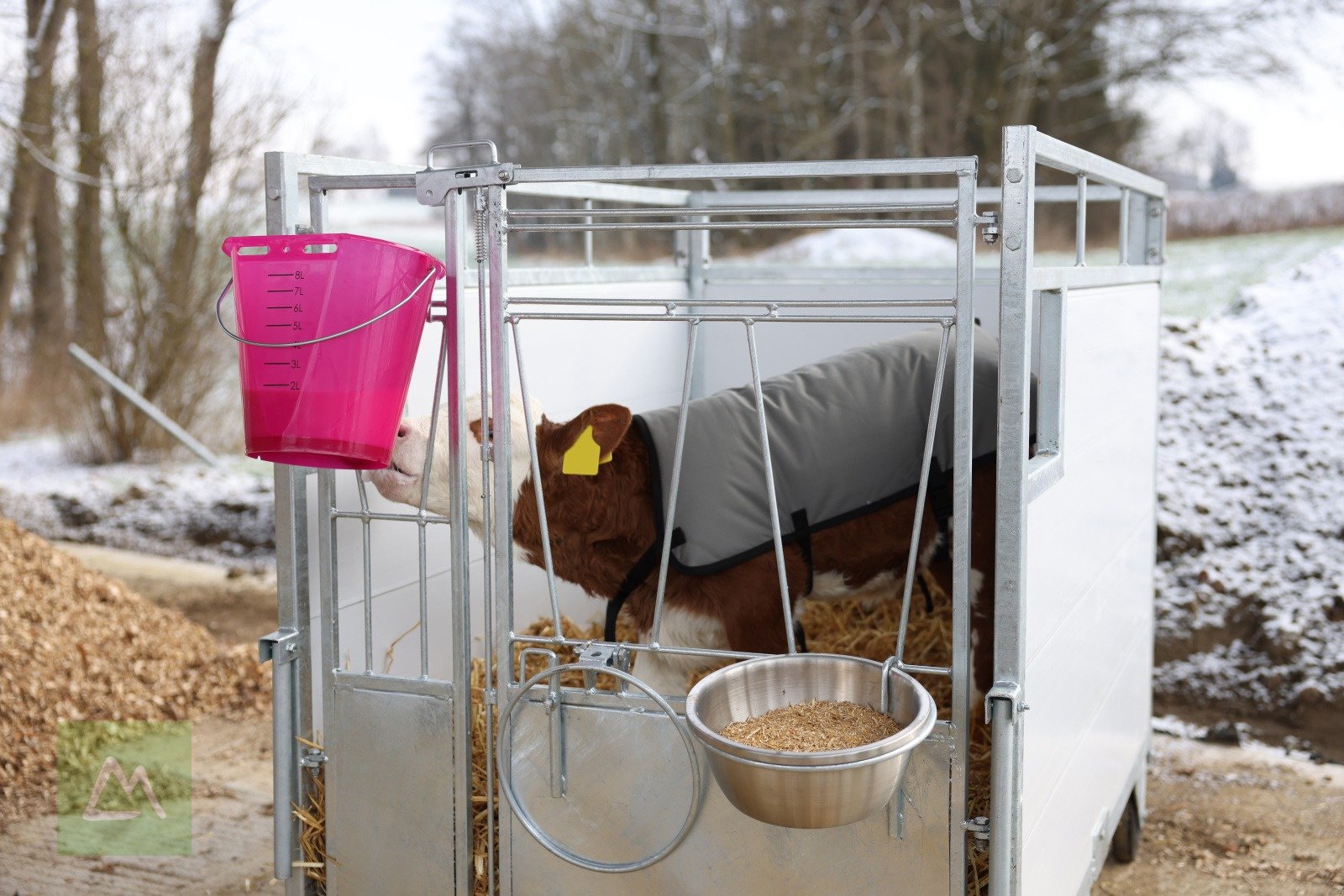 Sonstige Hoftechnik van het type Kerbl Kerbl Kälberbox Premium mit schwenkbarem Boden (kostenlose Lieferung), Neumaschine in Weiz (Foto 17)