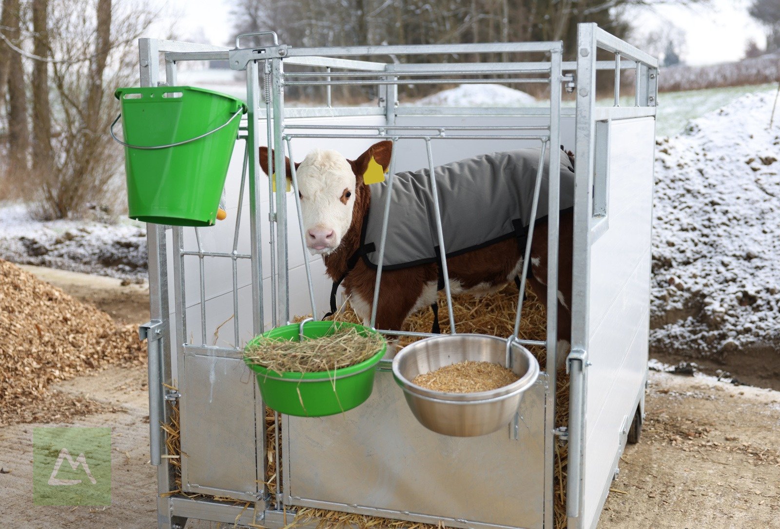 Sonstige Hoftechnik tipa Kerbl Kerbl Kälberbox Premium mit schwenkbarem Boden (kostenlose Lieferung), Neumaschine u Weiz (Slika 18)